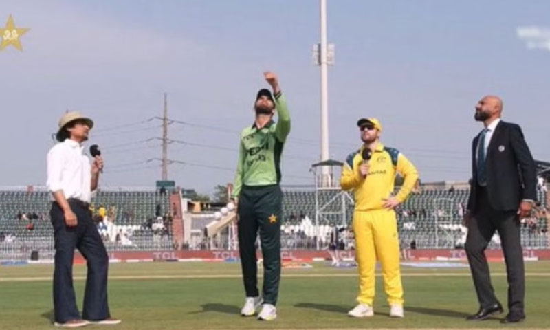 Pakistan elected to field first against Australia in the second One Day International (ODI) as the Shaheens looked to build on their winning start to the three-match series. __ File Photo