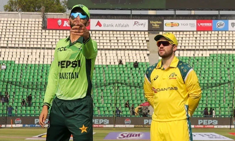 Australia elect to bat first in AUS VS PAK ODI series decider