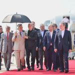 Iranian President Pezeshkian arrives in Pakistan