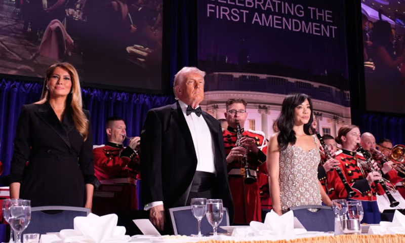 US President Donald Trump has confirmed he will attend the rescheduled White House Correspondents’ Association (WHCA) dinner on July 24, announcing the decision in a Truth Social post: File Photo