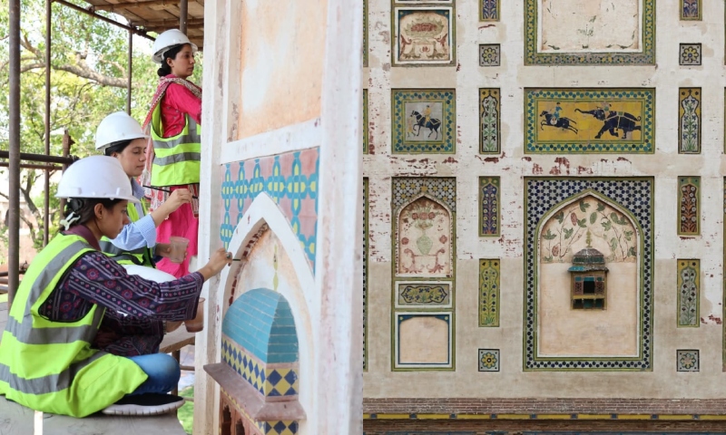 UNESCO hails restoration of Lahore Fort's historic Picture Wall