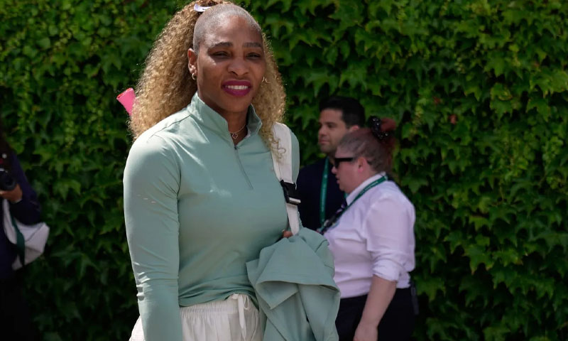 Grand Slam queen Serena makes emotional return to Wimbledon Court