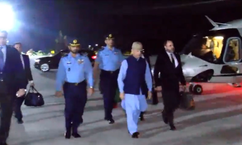 PM Sharif, CDF Munir reach Switzerland for crucial US-Iran peace talks