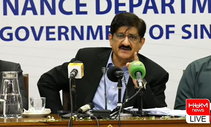 Murad Ali Shah says Sindh faces Rs300bn budget deficit after federal funding cuts