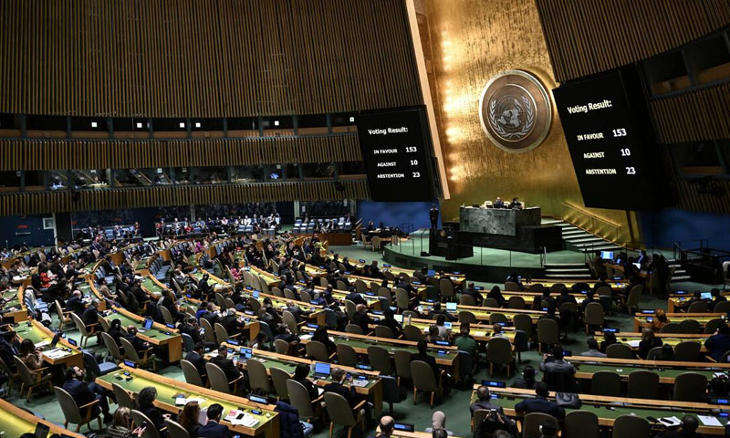 UN General Assembly elects new members to Security Council