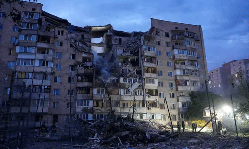 Russian strikes kill 12 in Kyiv as Ukraine faces critical air defence shortages
