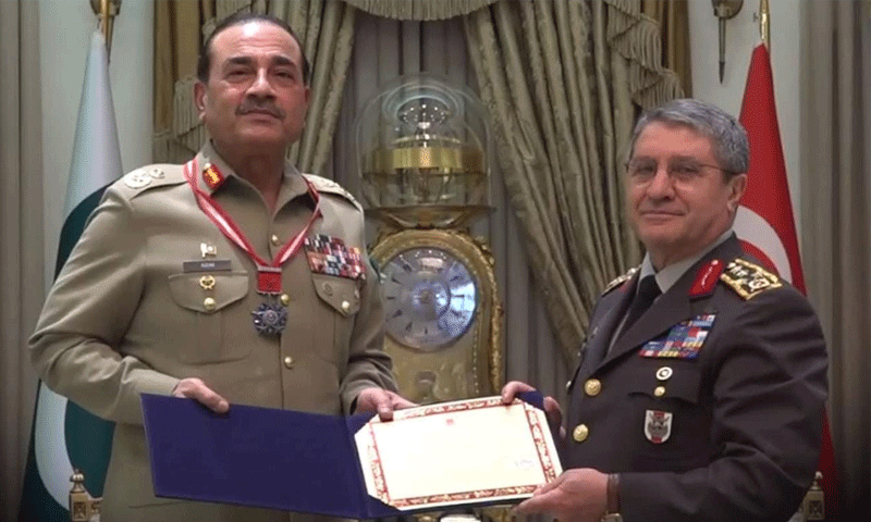 CDF conferred with Türkiye’s highest military award