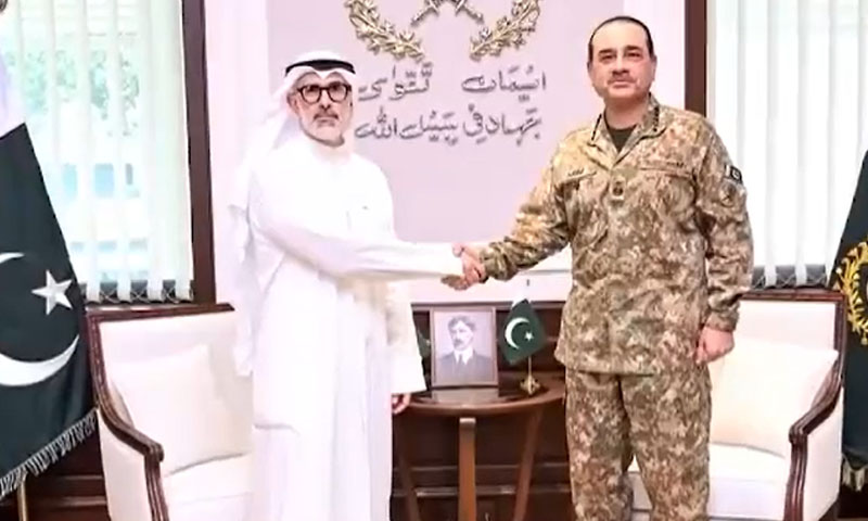 Kuwaiti FM meets Field Marshal Asim Munir, discusses regional security, bilateral ties