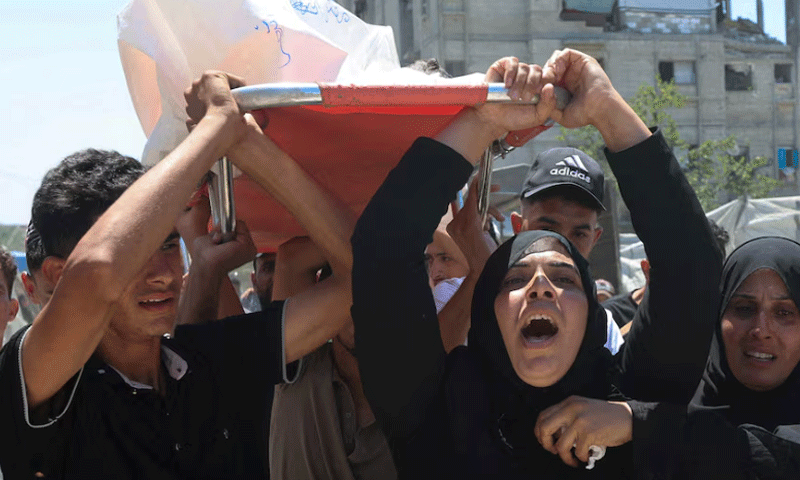 Israeli fire kills 10 in Gaza, including a 10-year-old, officials say