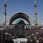 Massive crowds gather in Tehran as funeral ceremonies for assassinated supreme leader Ayatollah Ali Khamenei begin