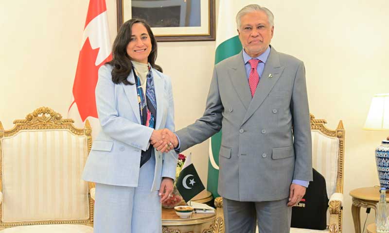 Ishaq Dar, Anita Anand