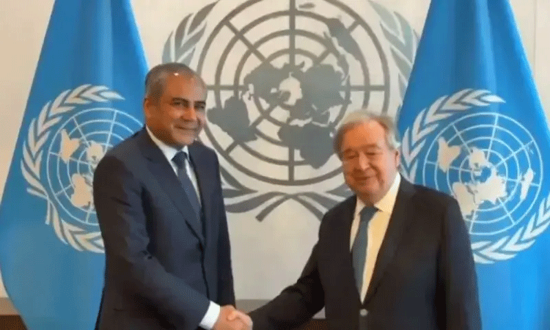 UN chief praises Pakistan's efforts for peace