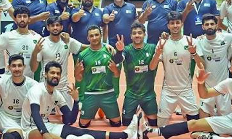 Pakistan beat Bangladesh in opening set of CAVA Men's Championship final