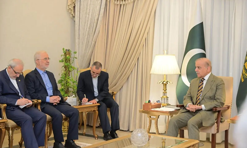 PM Shehbaz, Iran's Momeni reaffirm commitment to peace, stability in region