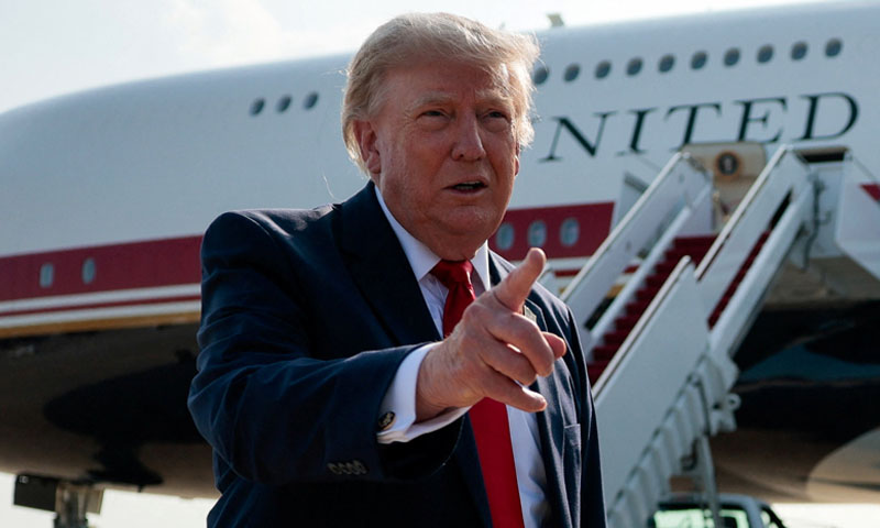 Trump says ongoing talks aim to denuclearise Iran
