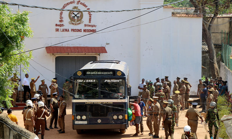At least 25 killed, 100 injured after deadly prisoners' clash in Sri Lanka