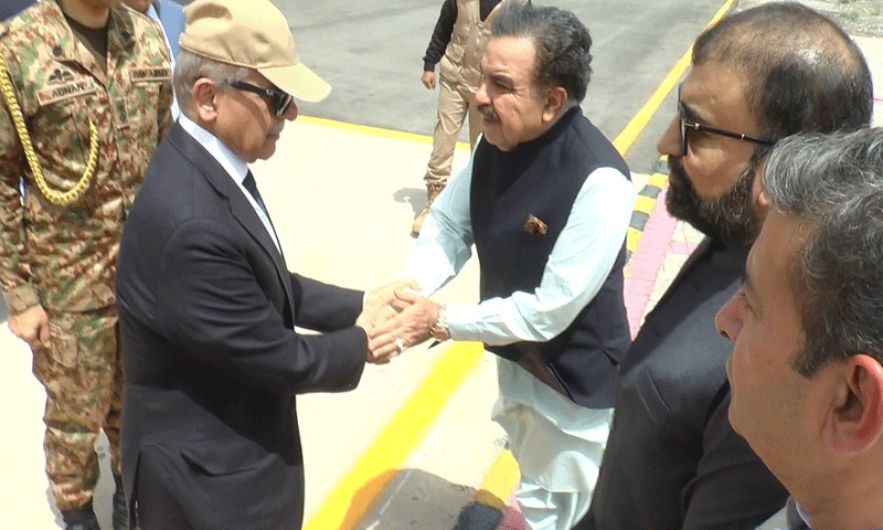 PM Shehbaz arrives in Quetta on day-long visit