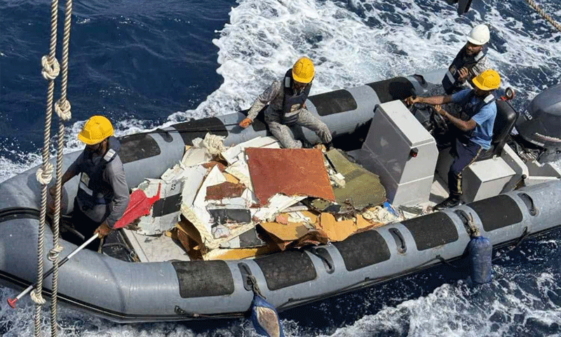 Search intensifies for five missing K2 Airways crew in Arabian Sea