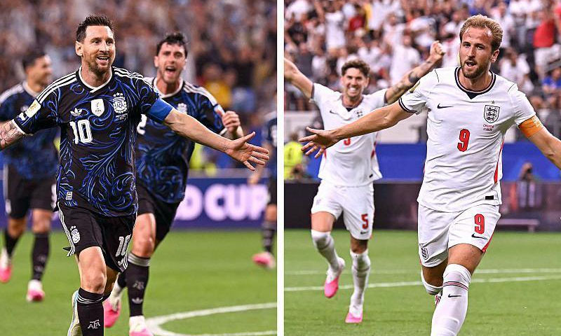 England make three changes for FIFA World Cup semi-final against Argentina