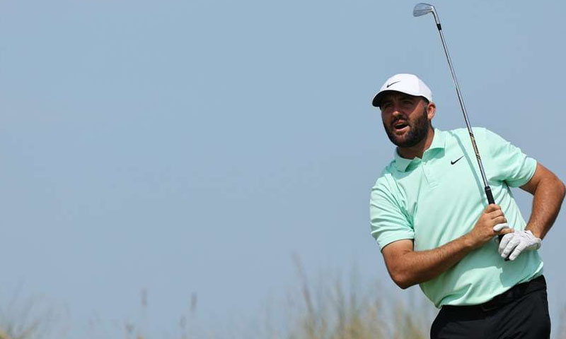 Debutant Jackson Suber leads British Open after stunning opening round