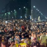 Huge crowd turns up at D-Chowk to watch FIFA World Cup final tonight
