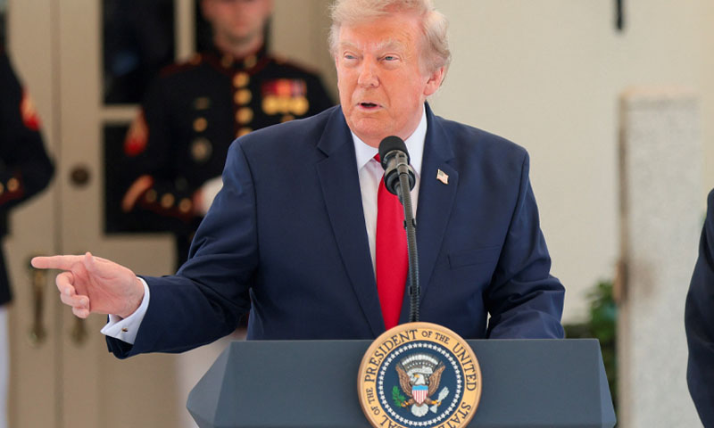Trump threatens strike on Iran’s ‘Pickaxe Mountain’ as tensions escalate