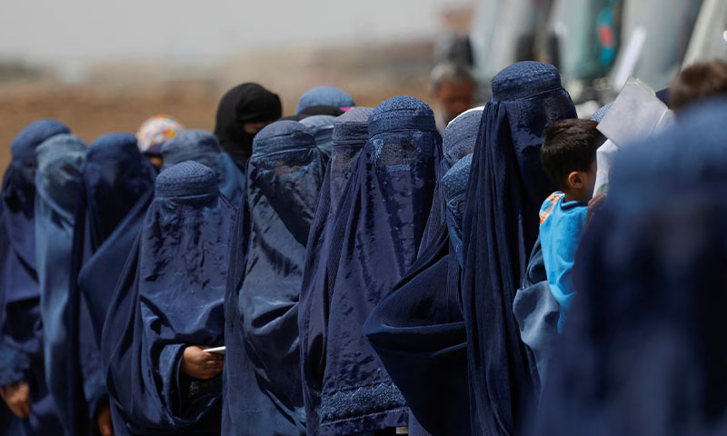 Women's share of Afghan labour market shrinks to 5pc under Taliban