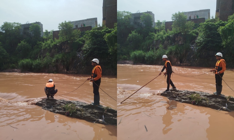 Two children drown in Islamabad’s Ghori Town drain amid heavy rain