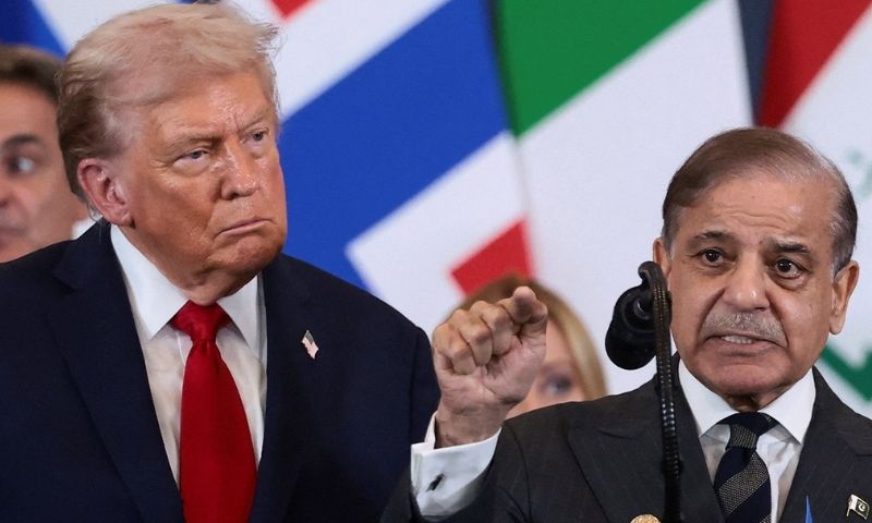 PM SHEHBAZ TRUMP