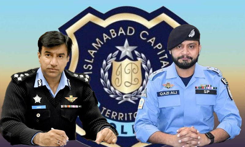 SSP Ali Raza replaces Jawad Tariq as DIG Operations Islamabad