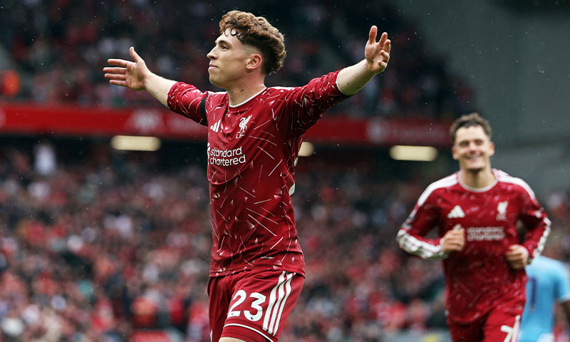 Munoz's late strike earns Liverpool draw with Forest in Iraola's Anfield debut
