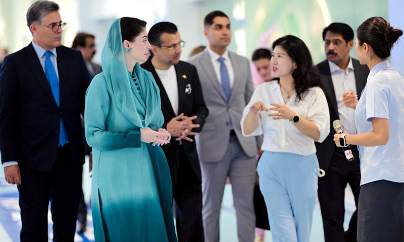 Maryam calls for new Pakistan-China corridor of data, innovation and technology