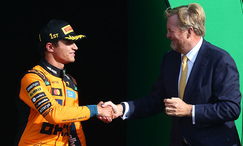 Norris wins Dutch GP to complete McLaren hat-trick