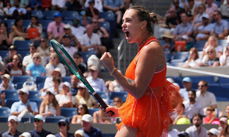 Sabalenka's gets US Open 'three-peat' campaign off to strong start