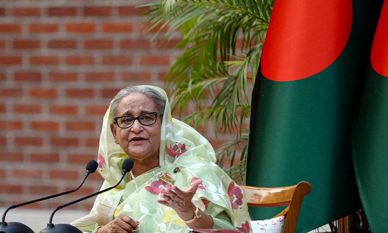 Bangladesh ex-PM Hasina says ban on her party should be lifted
