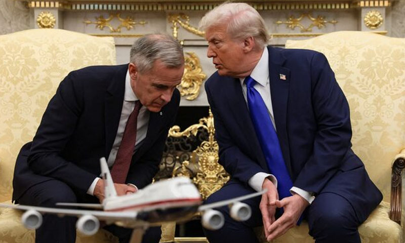 Trump threatens 50pc tariffs on all cars and trucks amid Canada trade spat