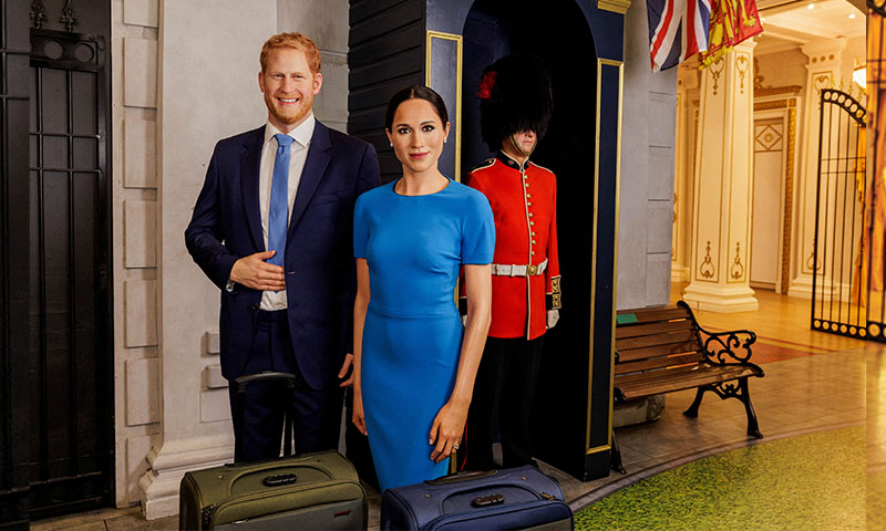 Prince Harry and family due back in UK as they return from US