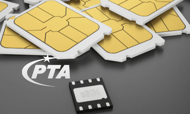 PTA reduces eSIM charges to Rs1,500, increases free transfer limit
