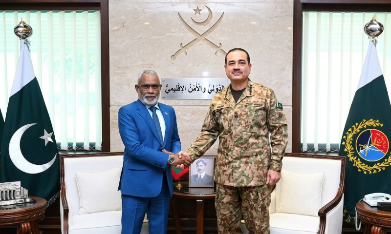 CDF Munir, Maldives speaker reaffirm commitment to stronger bilateral ties