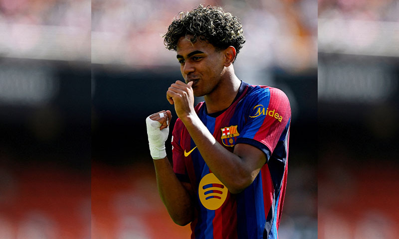 Proud Barca vice-captain Lamine says Champions League is his main target