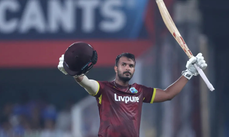 Campbell, Hope, Jangoo smash centuries as West Indies post 405 against India