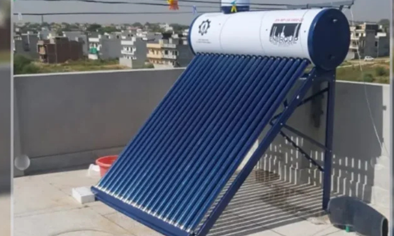 SNGPL launches hybrid solar water heater with electric backup