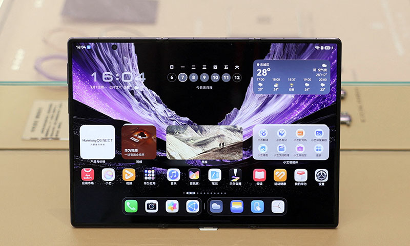 Huawei launches new foldable smartphone as Xiaomi, Apple unveil products