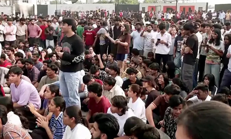 Protests turn violent at Indian university over alleged hostel rape