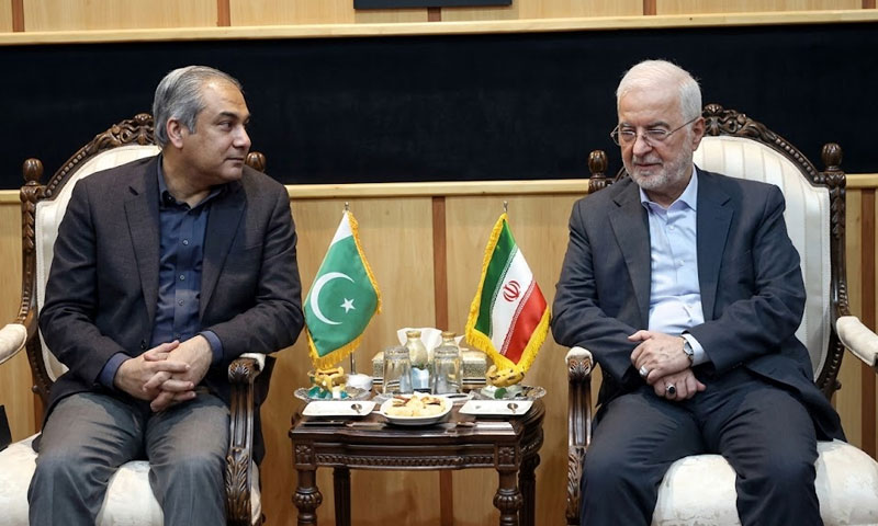 Mohsin Naqvi, Iranian counterpart discuss bilateral ties, regional situation in Tehran