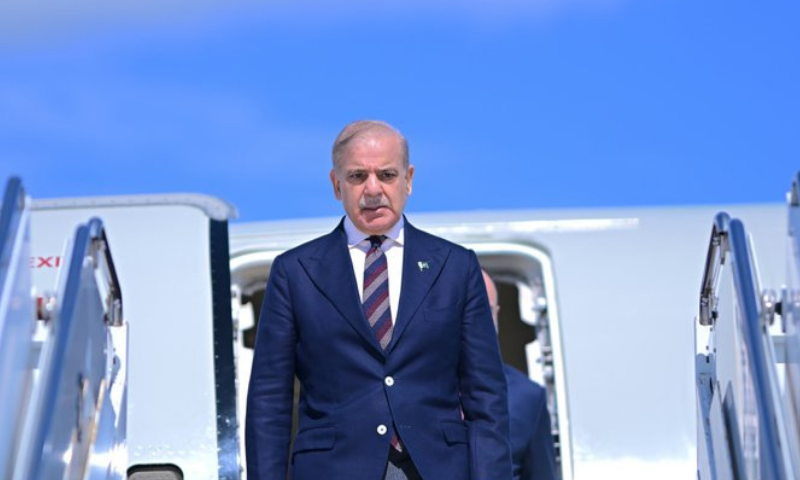 PM Shehbaz lands in New York to attend 81st UN General Assembly