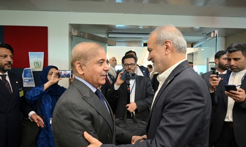 Shehbaz holds key meetings with Iran, Syria, IMF officials in New York.