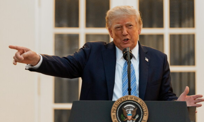 Trump says he is banning media outlets CNN, MS NOW, Politico from White House