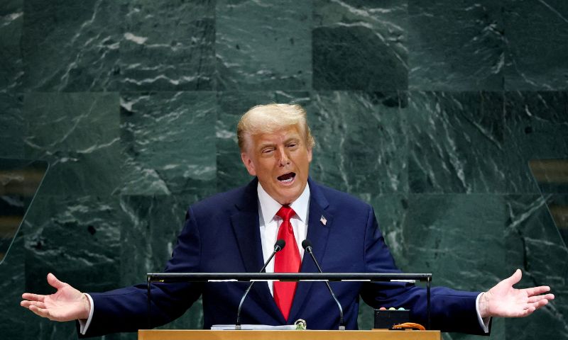 TRUMP UN 2025
