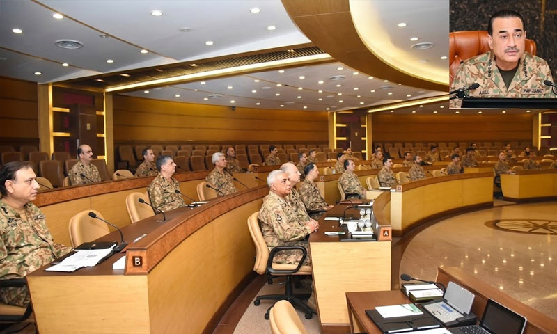 Corps commanders warn of decisive action against May 9-like unrest